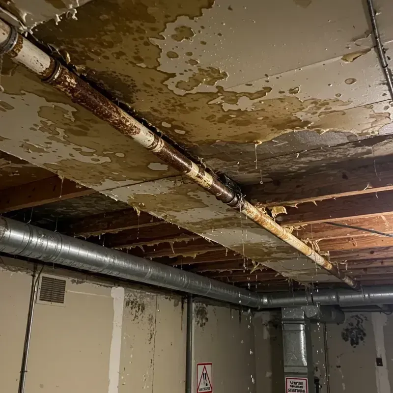 Ceiling Water Damage Repair in Acton, ME